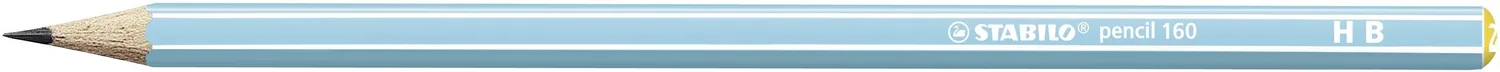STABILO pencil 160 Bleistift HB sechskant bruchsicher