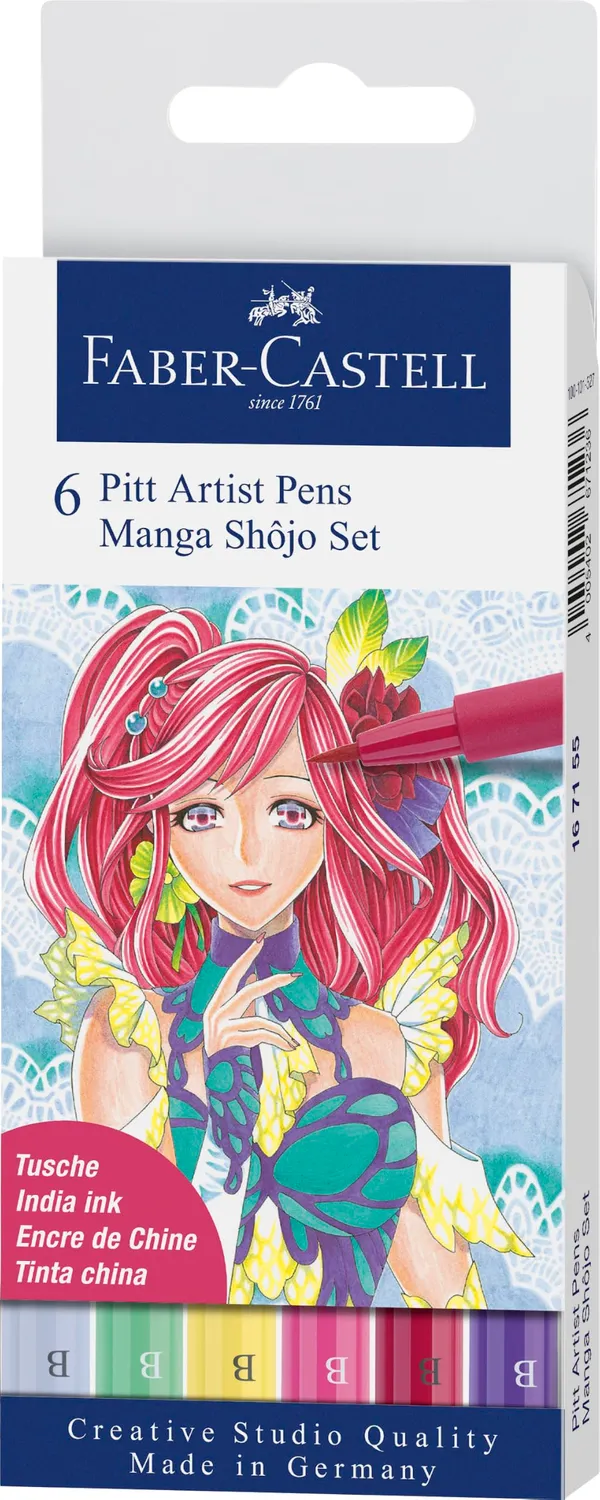 Faber-Castell Pitt Artist Pen Manga Tuschestift wasserfest