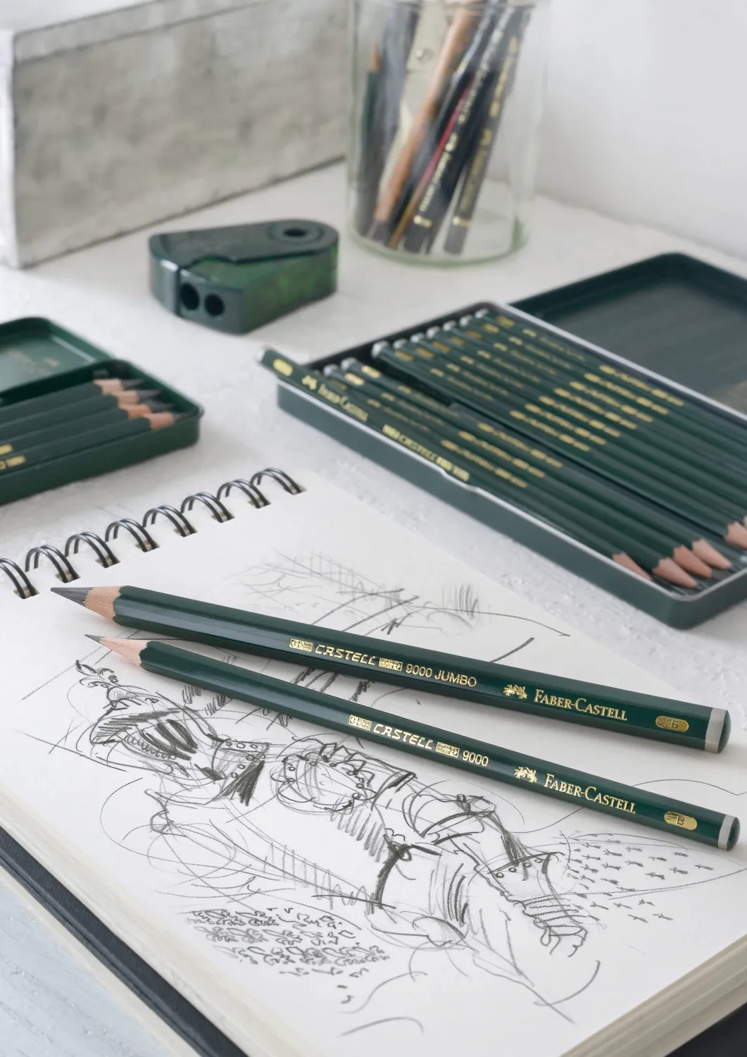 Faber-Castell Castell 9000 Jumbo Bleistift