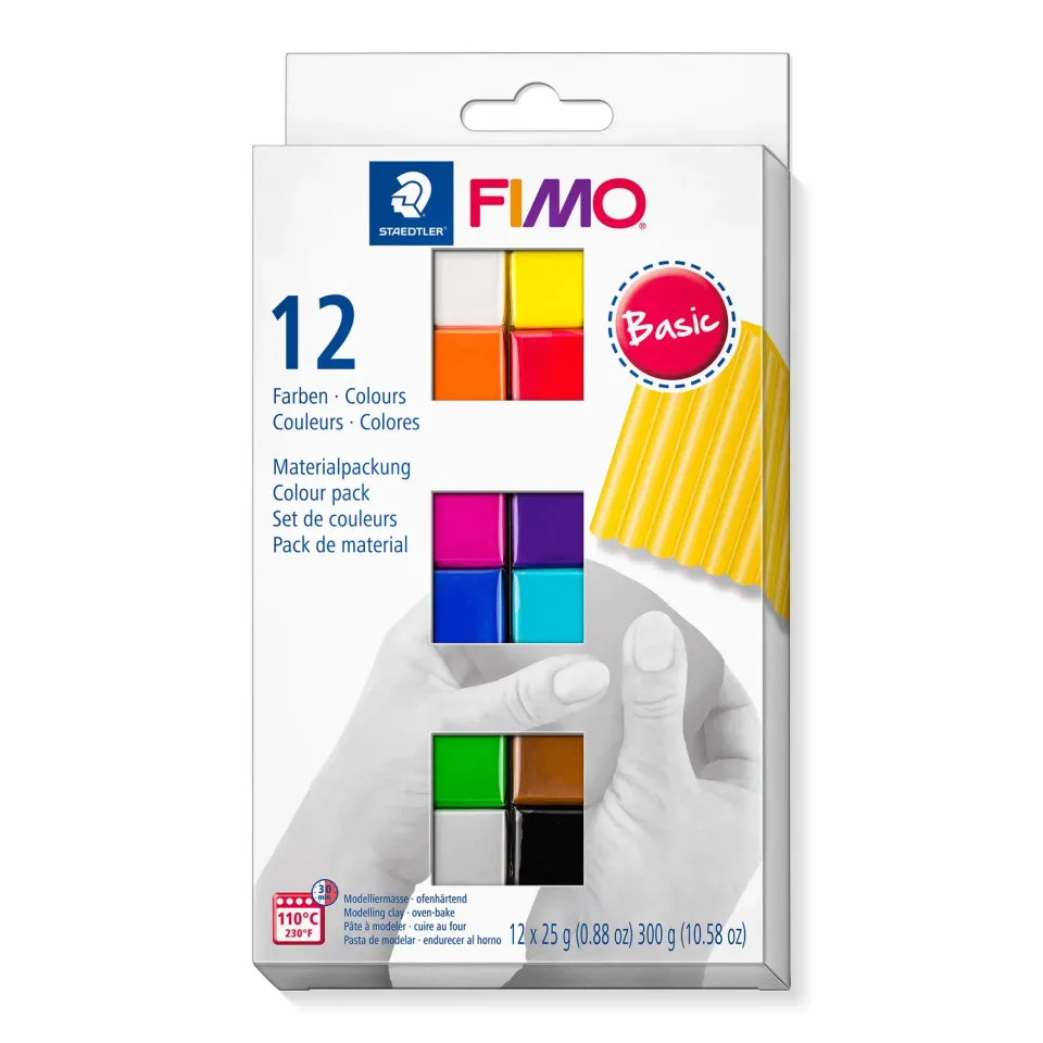 STAEDTLER FIMO soft 8023 Modelliermasse basic weich