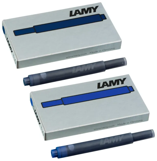 Lamy T10 Tintenpatronen blau/blau-schwarz 10 Stück