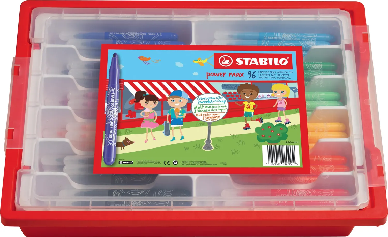 STABILO power max Filzstift XL-Spitze auswaschbar