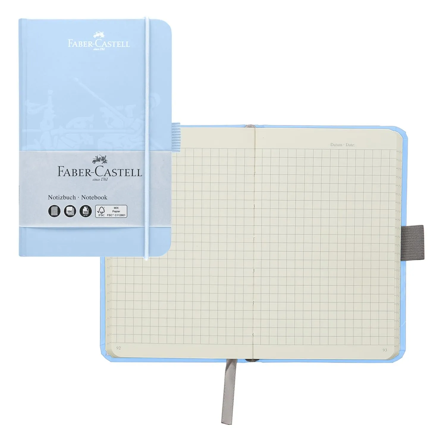 Faber-Castell 44358 Notizbuch kariert 100 g/m²