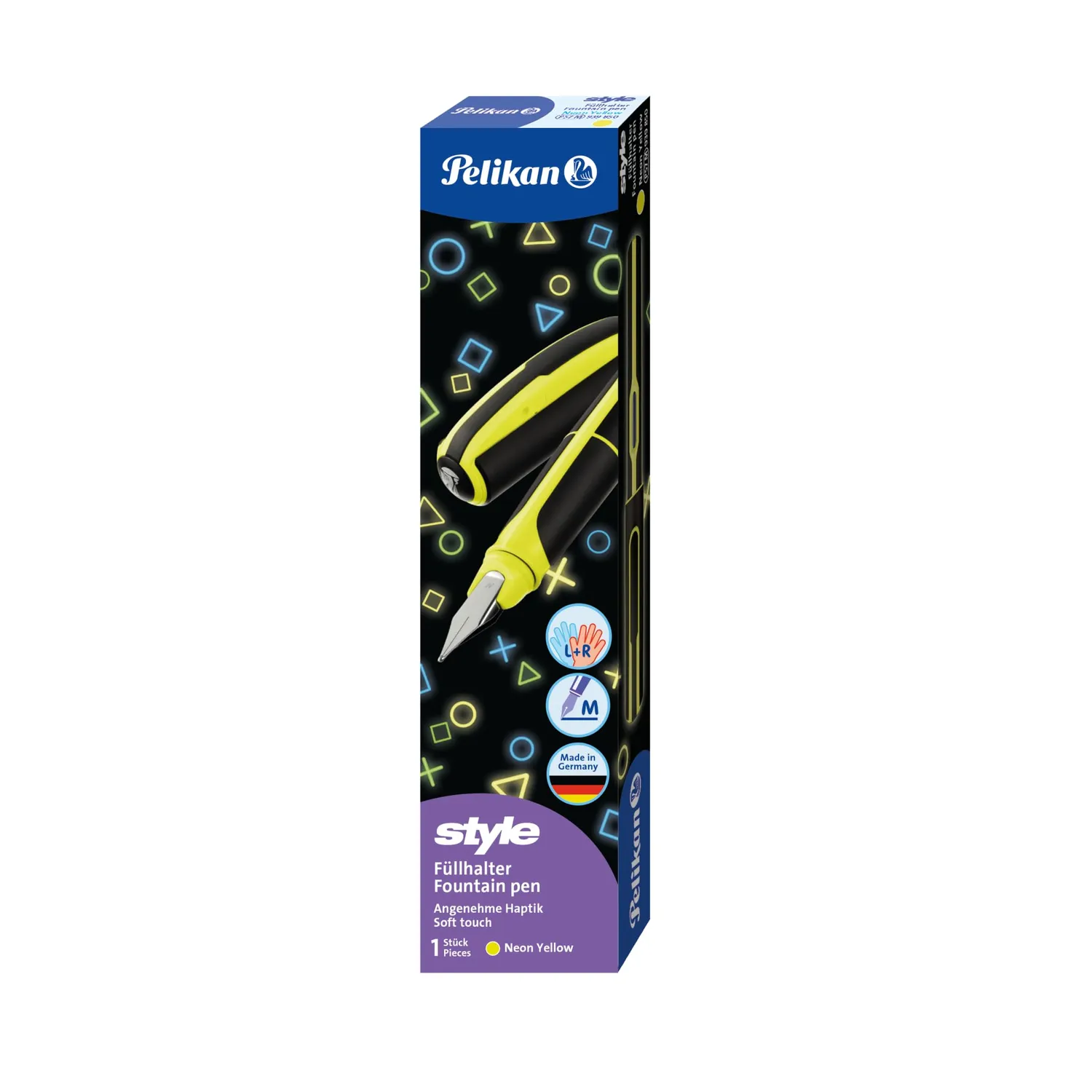 Pelikan Style Neon Füllhalter M-Feder