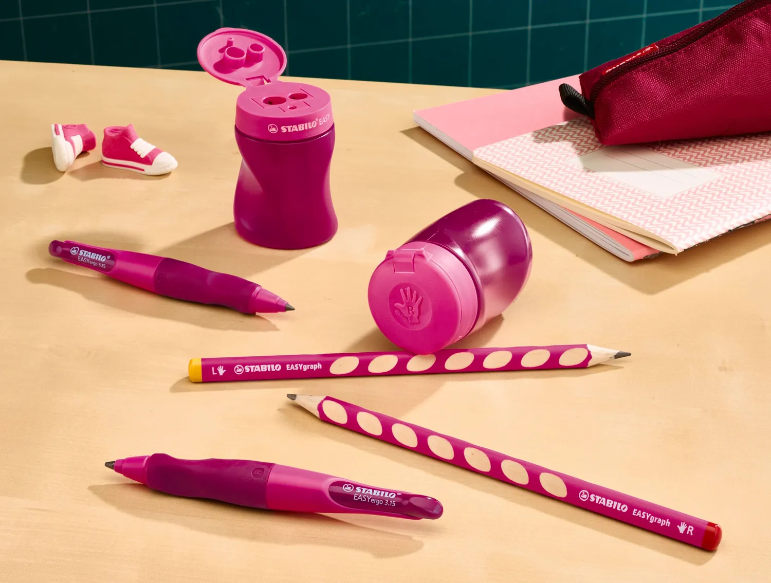 STABILO EASYsharpener Dosenspitzer 3 in 1