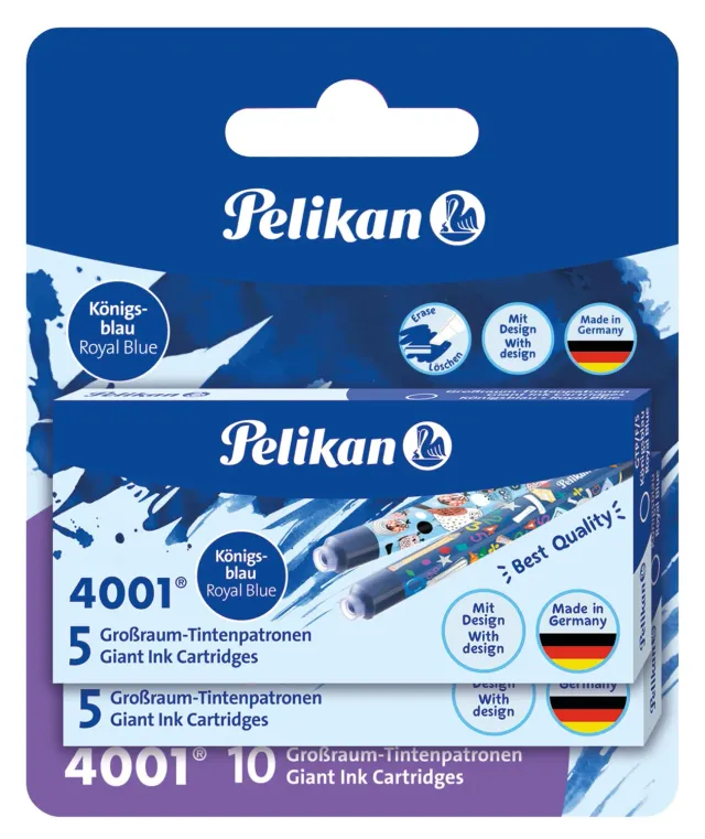 Pelikan 4001 Tintenpatronen Großraum