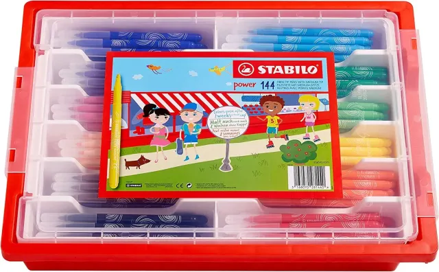 STABILO power Filzstift auswaschbar 2 mm