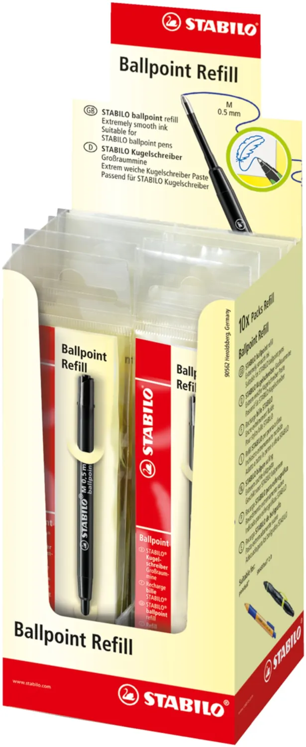 STABILO Großraummine Kugelschreibermine 0,5 mm