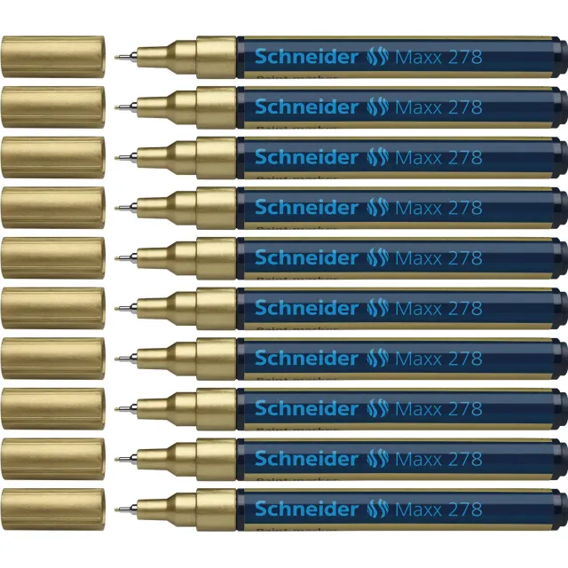 Schneider Maxx 278 Lackmarker 10er-Pack
