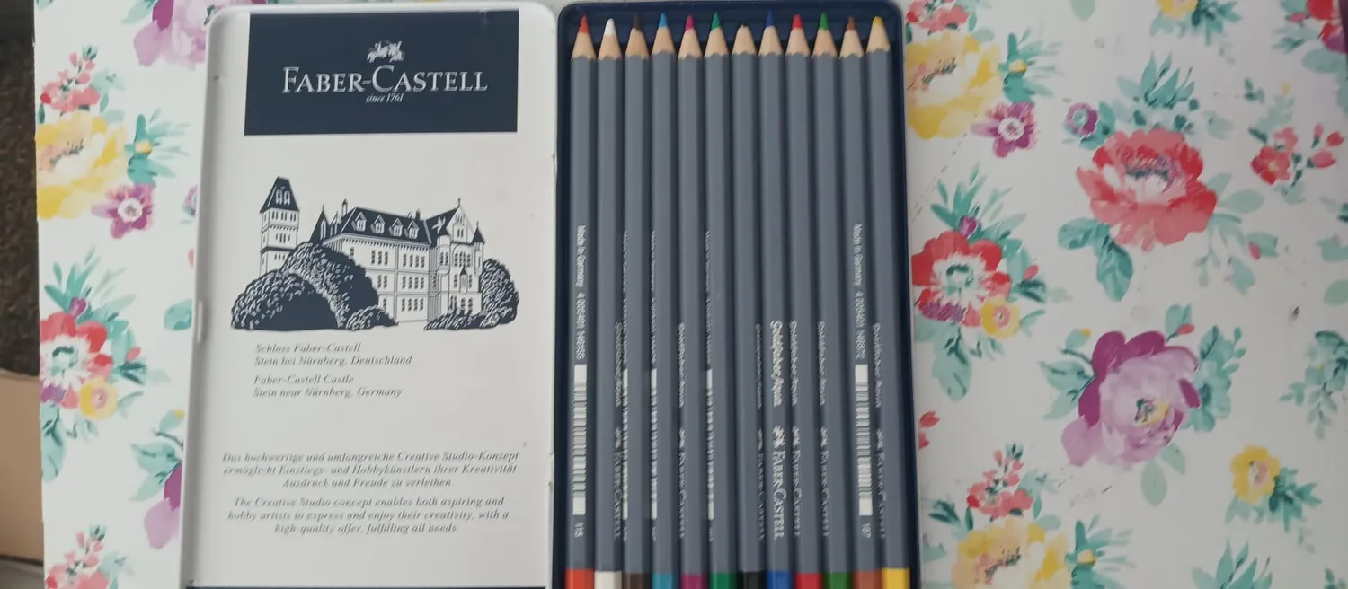 Faber-Castell Goldfaber Aqua Aquarellstift Metalletui