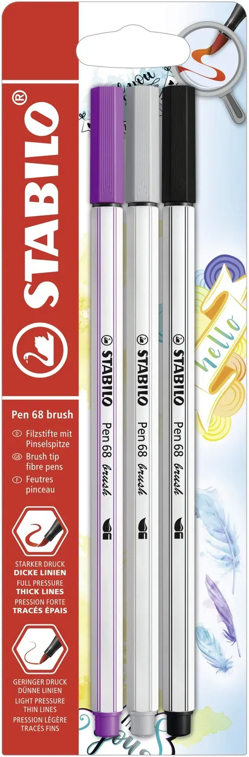 STABILO Pen 68 brush Filzstift