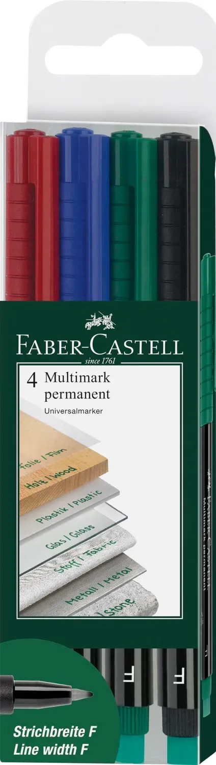 Faber-Castell Multimark Permanent Marker