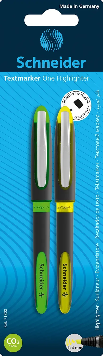 Schneider One Highlighter Textmarker