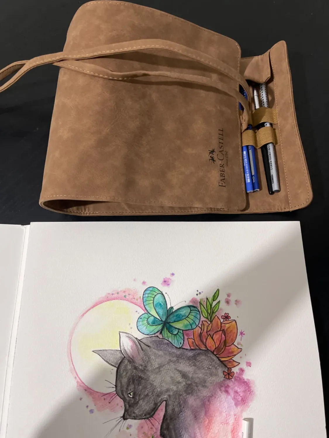 Faber-Castell Art & Graphic Stifterolle leer 45 Stifte