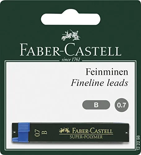 FABER-CASTELL Super Polymer 122298 Feinmine B 0,7 mm