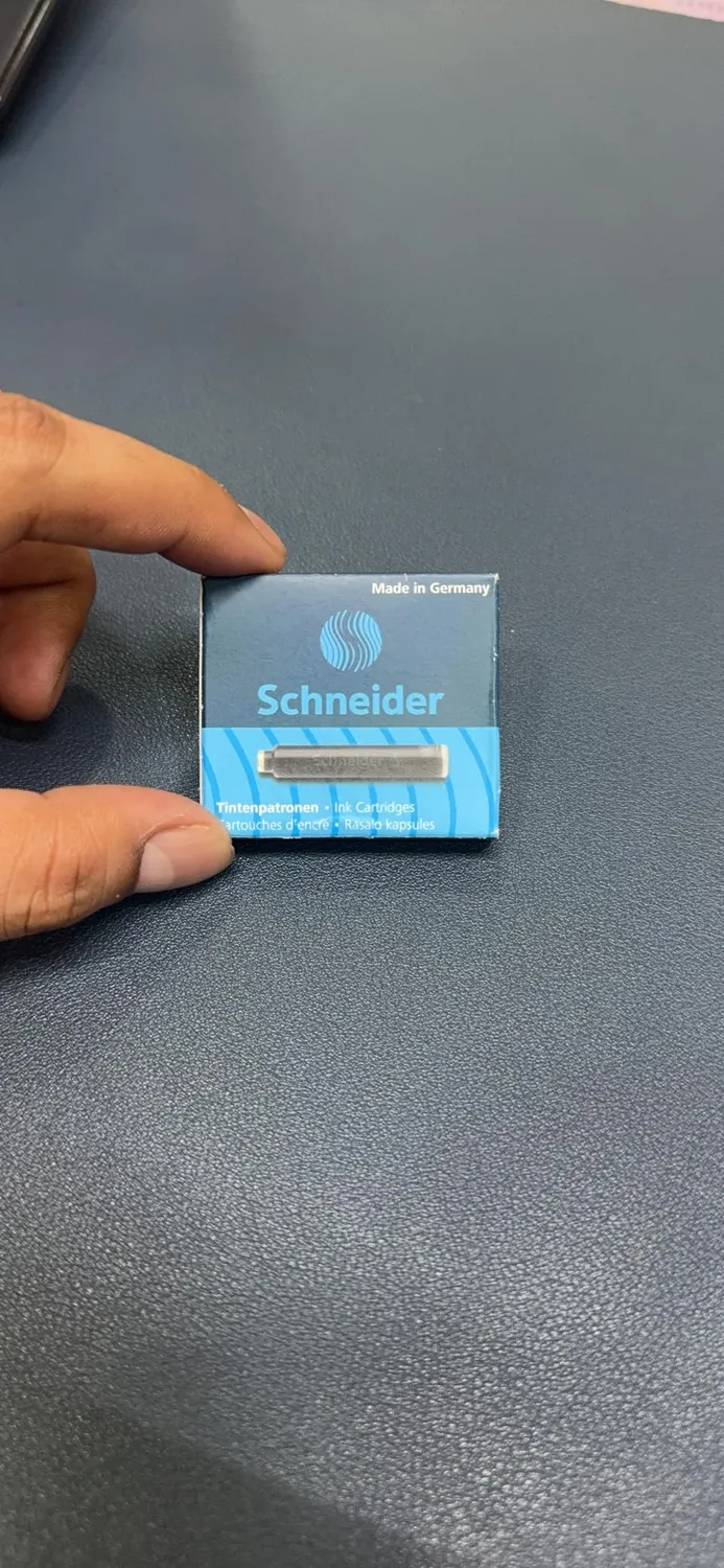 Schneider 6601 Tintenpatronen schwarz 6er Standardformat