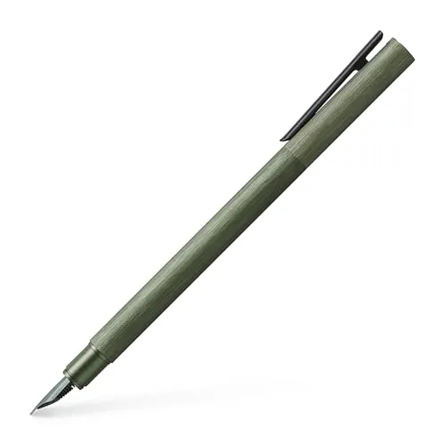 Faber-Castell Neo Slim Aluminium Füller B olivgrün