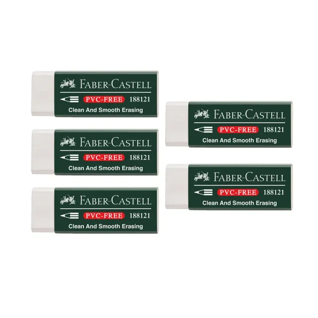 Faber-Castell Radiergummi PVC-Free Weiß