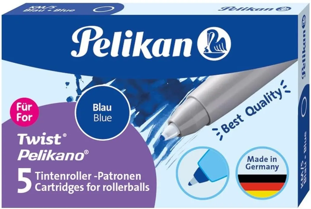 Pelikan 946483 Tintenroller-Patronen