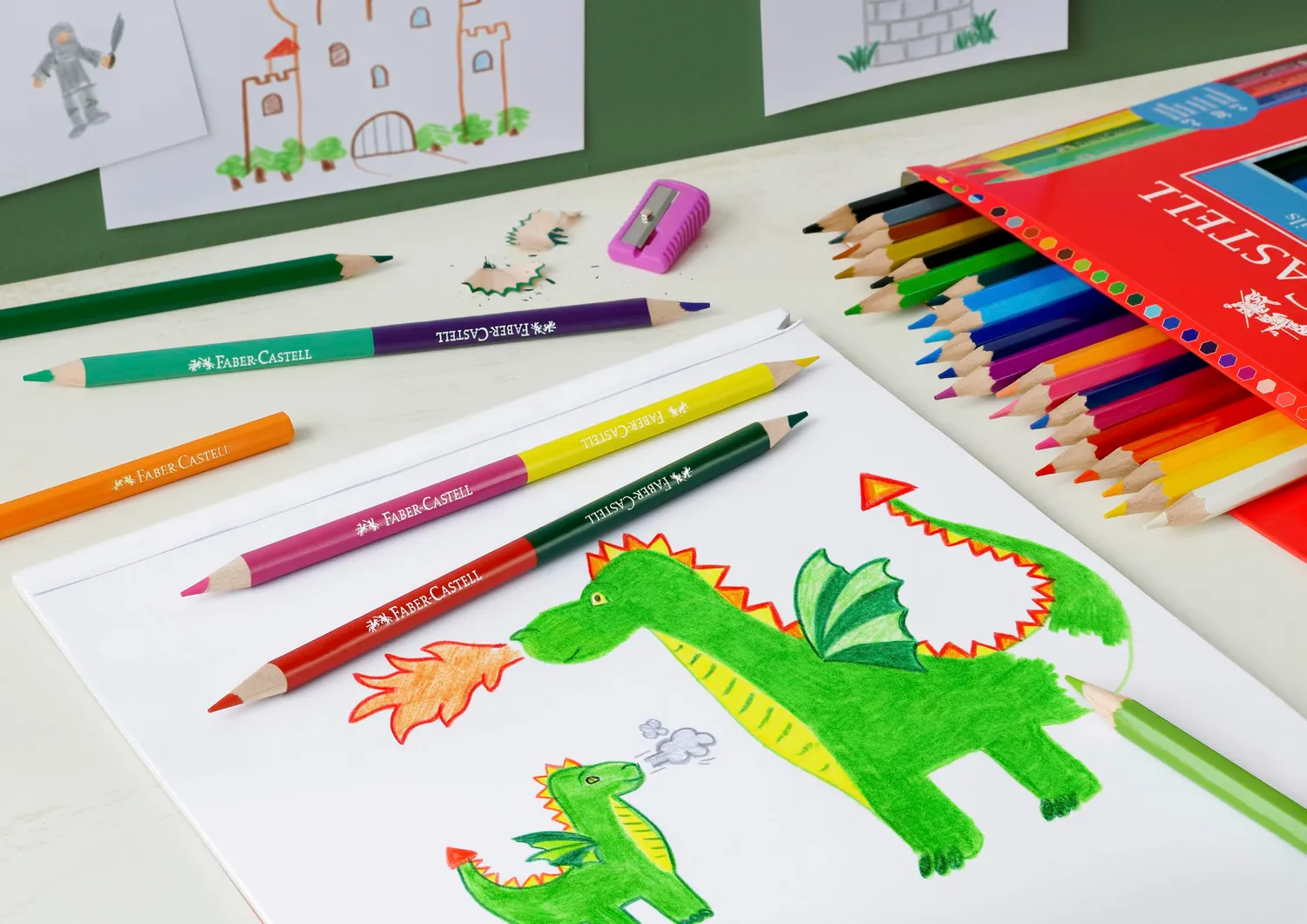 Faber-Castell Classic Colour Buntstifte Set sechskant