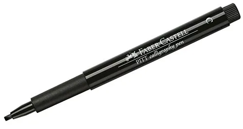 Faber-Castell Pitt Artist Pen 167599 Tuschestift Kalligrafie schwarz