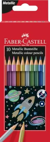 Faber-Castell Basic & Metallic Buntstifte-Set 22-teilig