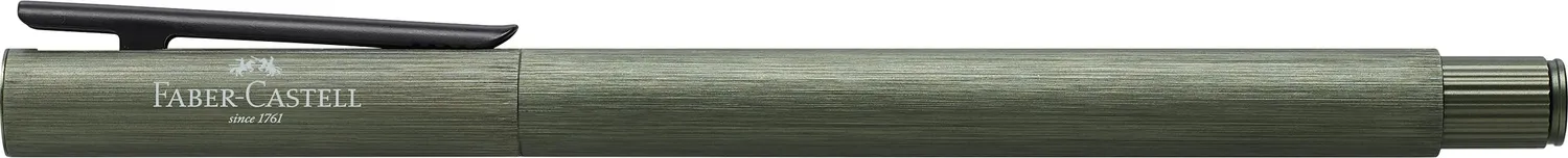 Faber-Castell Neo Slim Aluminium Füller B olivgrün