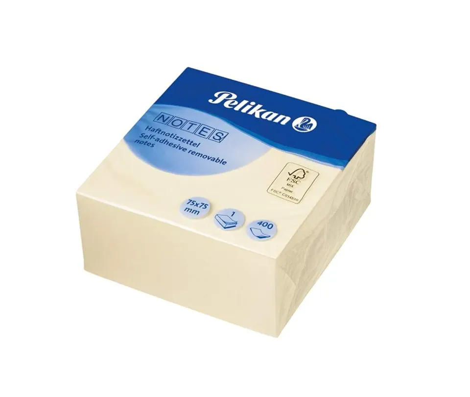 Pelikan 200261 Haftnotizen Gelb 75x75mm 400 Blatt