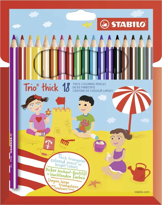 STABILO Trio dick Dreikant-Buntstift ergonomisch