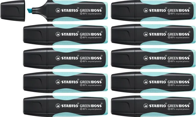 STABILO GREEN BOSS Pastel Textmarker