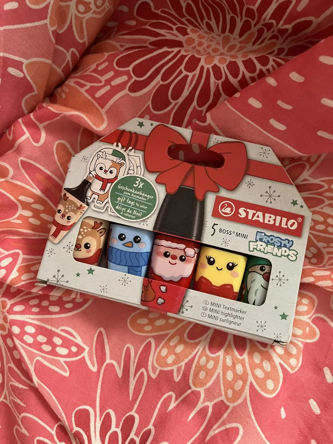 STABILO BOSS MINI Frosty Friends Textmarker