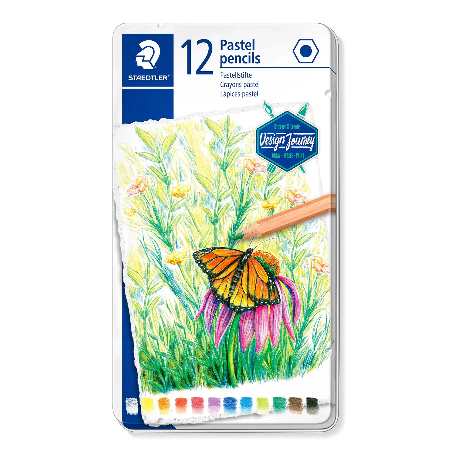 STAEDTLER 146P Pastellkreidestifte 12er Set
