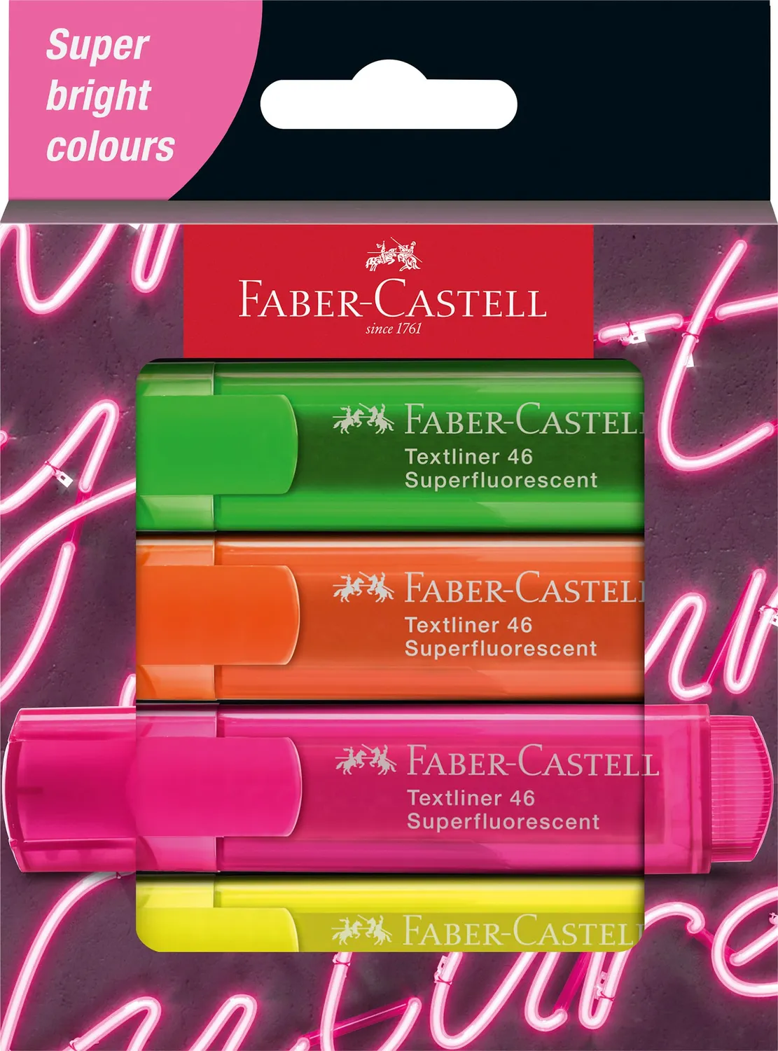 Faber-Castell 1546 Textmarker wischfest