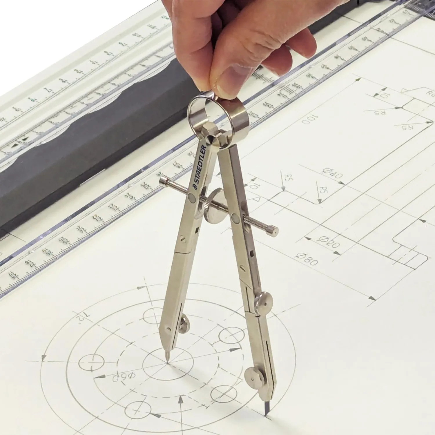 STAEDTLER Mars Comfort 551 01 Präzisionszirkel