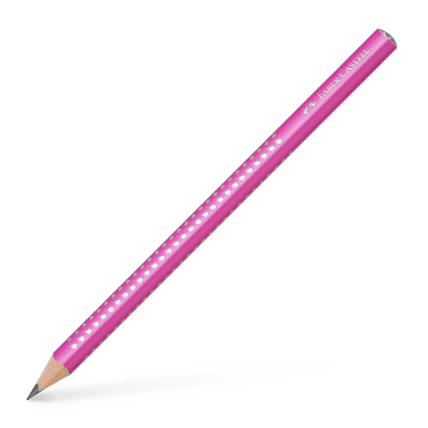 Faber-Castell Sparkle Jumbo B Bleistifte 4 Stück Dreikant