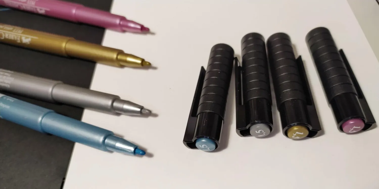 Faber-Castell Pitt Artist Pen Metallic Tuschestift deckend