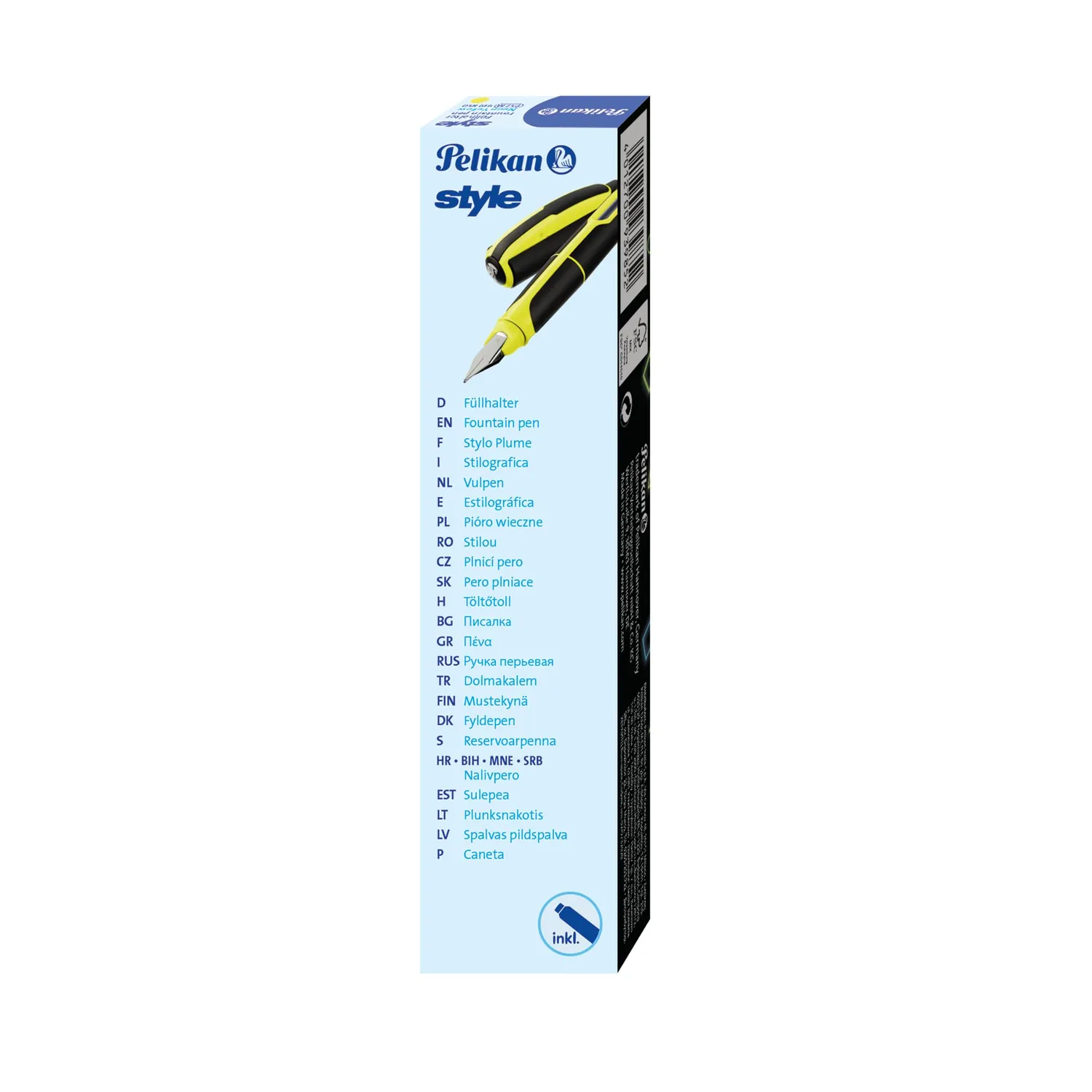 Pelikan Style Neon Füllhalter M-Feder