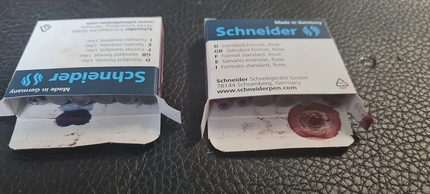 Schneider Pastell Tintenpatronen Standard