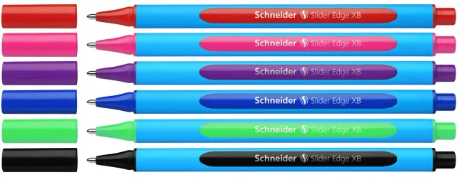 Schneider Slider Edge XB Kugelschreiber 6er dokumentenecht