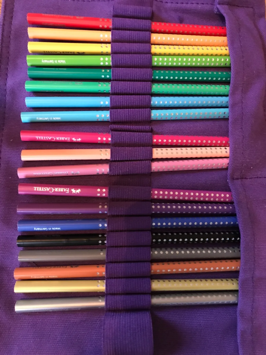 Faber-Castell Sparkle Buntstifte 21er-Set mit Stifterolle