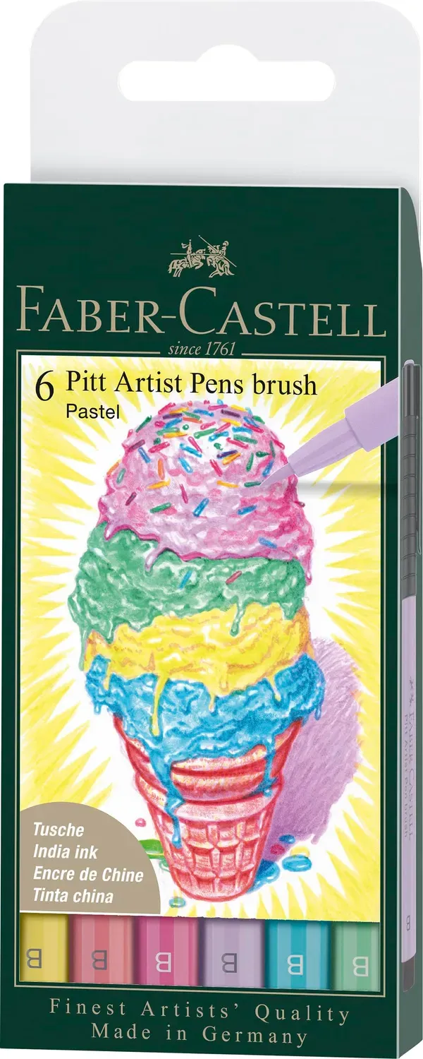 Faber-Castell Pitt Artist Pen Brush Tuschestift wasserfest