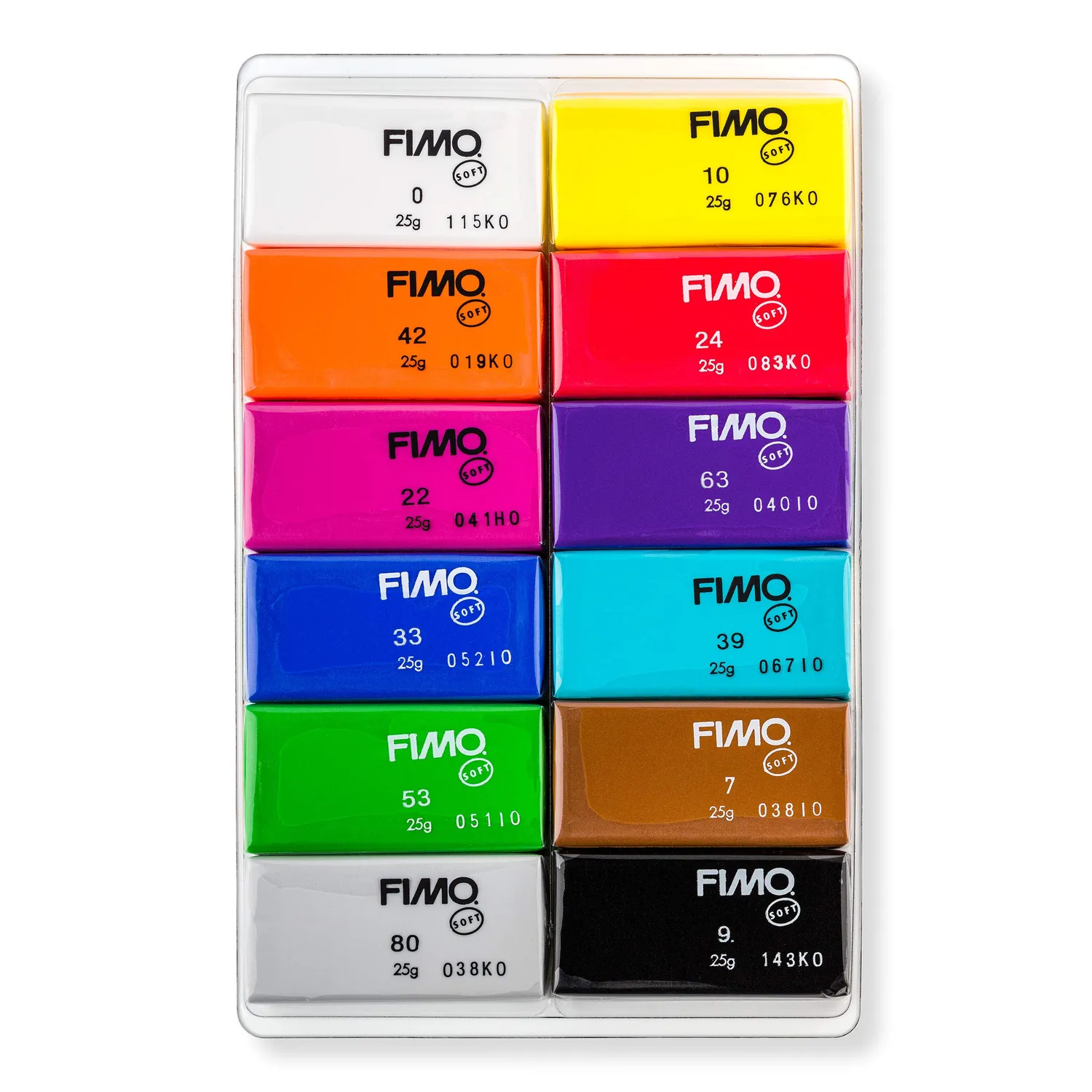 STAEDTLER FIMO soft 8023 Modelliermasse basic weich