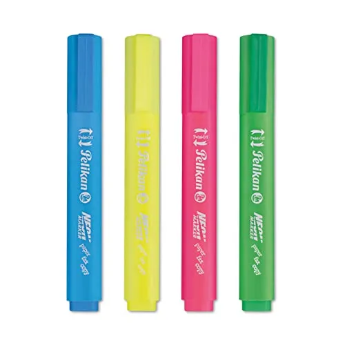 Pelikan 438 Textmarker farbig sortiert