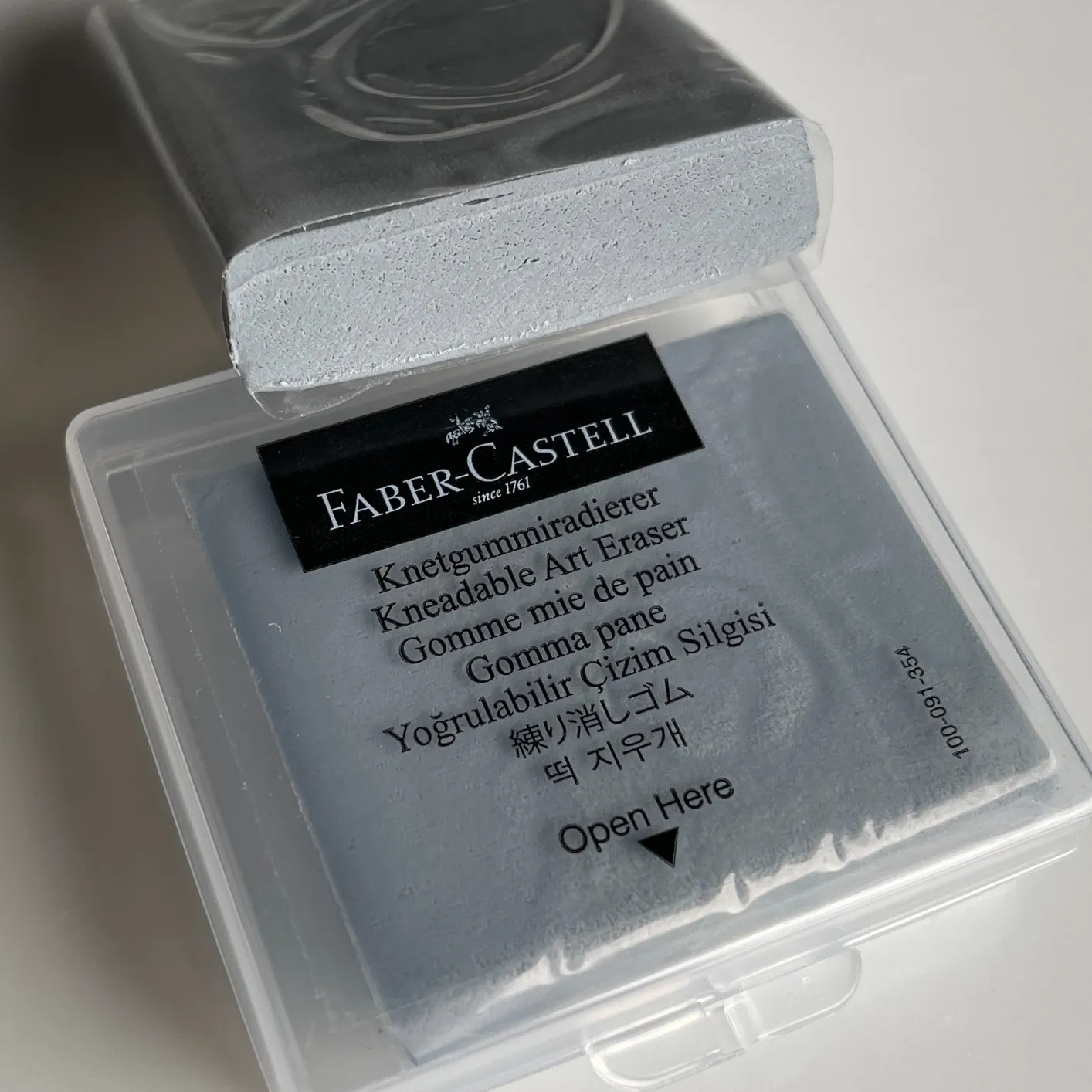 Faber-Castell Art Eraser Knetradierer grau