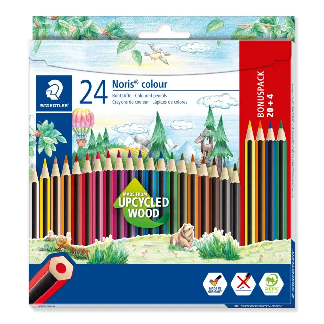 STAEDTLER Noris colour 185 Buntstifte bruchfest