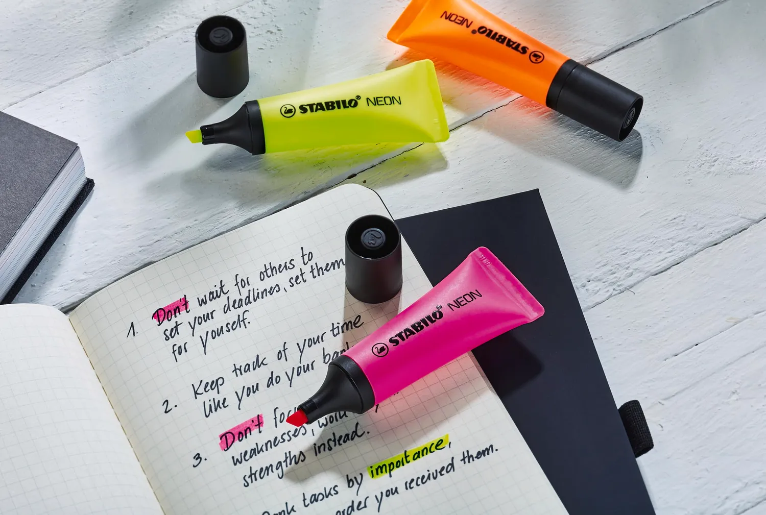 STABILO Neon Textmarker Keilspitze