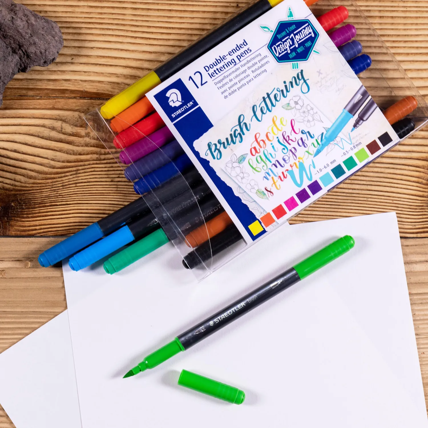STAEDTLER 3004 Doppelfasermaler Handlettering doppelseitig
