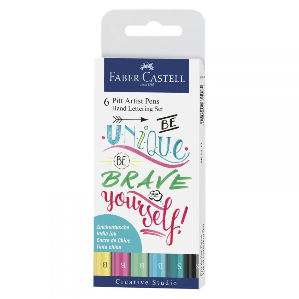 Faber-Castell Pitt Artist Pen Tuschestifte Lettering wasserfest