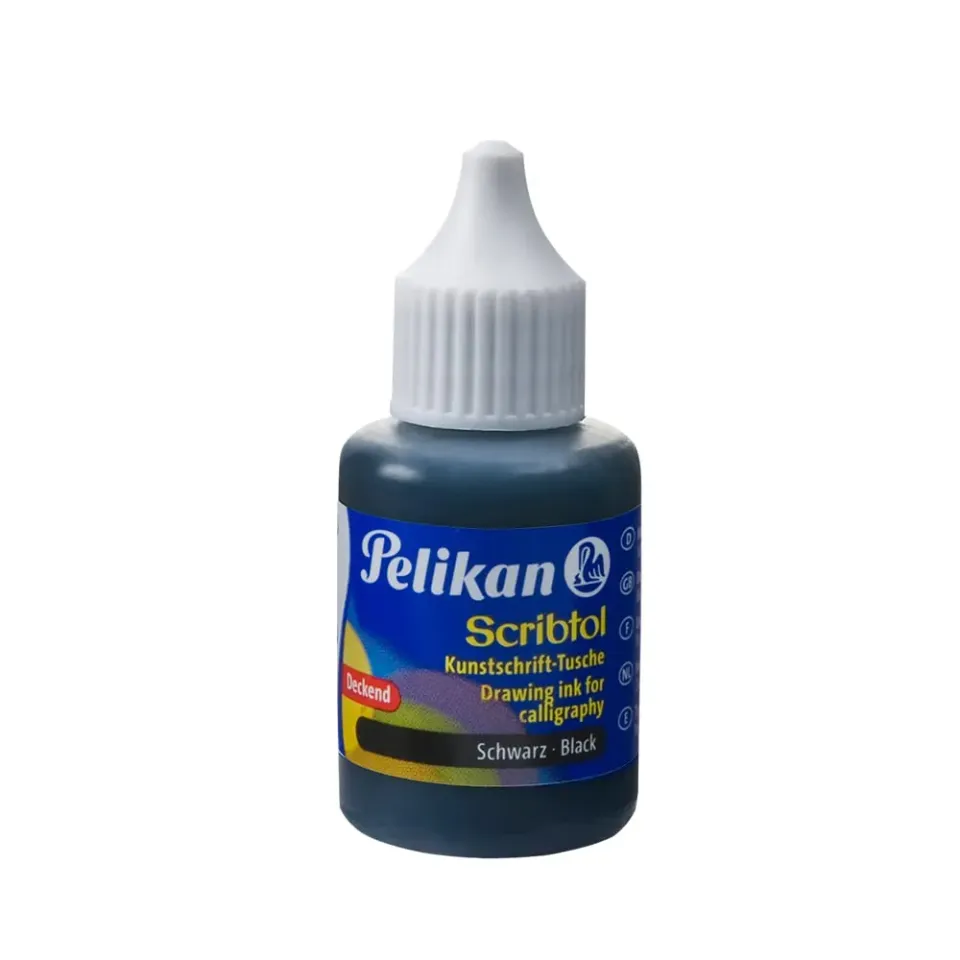 Pelikan Scribtol Tusche schwarz deckend