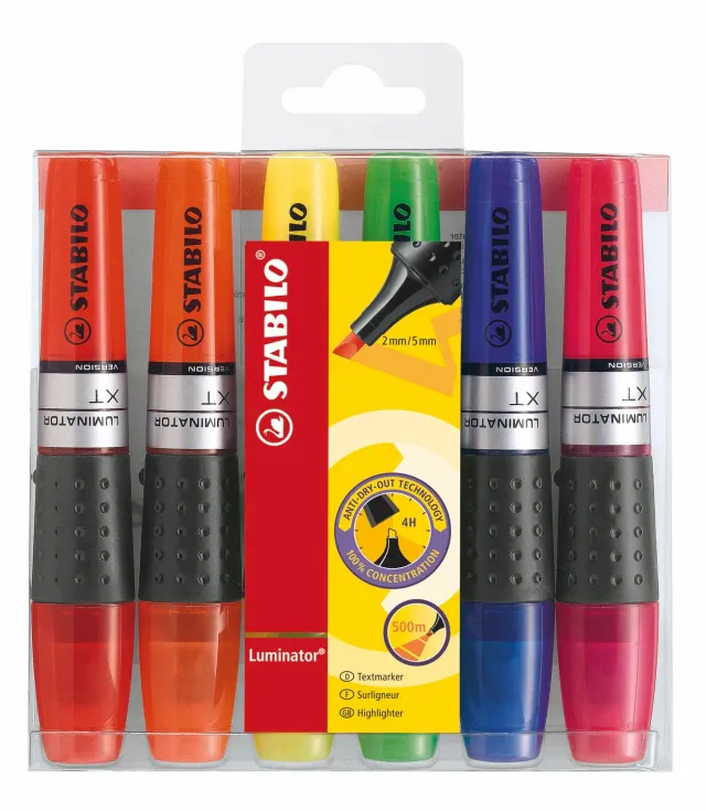 STABILO LUMINATOR Textmarker 2+5 mm
